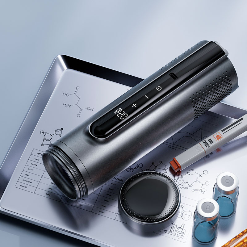 Portable cooling case with a temperature display - Image 2