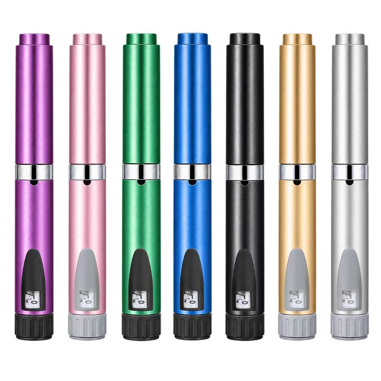 V2 Reusable Peptide Pen Injector Set, 7-Pack,Multi-Color - Image 2