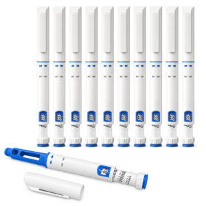 Disposable Peptide Pen Injector Set, 10-Pack, Blue